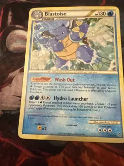 Blastoise - 13/95 Unleashed Regular Rare Non Holo - LP - POKEMON TCG - Image 5