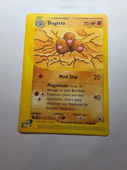 Dugtrio 44/165 Pokemon TCG Expedition Non-Holo Rare NM - Image 1
