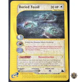 Buried Fossil 47/144 Skyridge 2003 Near Mint Pokemon - Image 1