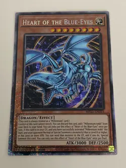 Yugioh Heart of the Blue-Eyes x 3 - 1st Edition Starlight Rare NM - Free Holo B - Image 2