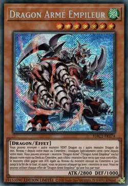 Yu-Gi-Oh : Dragon Arme Empileur | HAC1-FR174 | Secret Rare | EX | FR - Image 1
