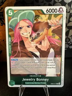 Jewelry Bonney EB03-017 Foil Extra Booster: One Piece Heroines Edition NM - Image 1