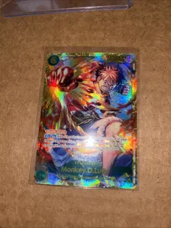 Monkey D Luffy SEC OP13-118 Carrying on His Will One Piece English NM/LP - Image 1
