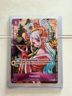 2024 ONE PIECE P-046 EVENT PACK VOL 3 YAMATO PROMO CARD - MINT - Image 1