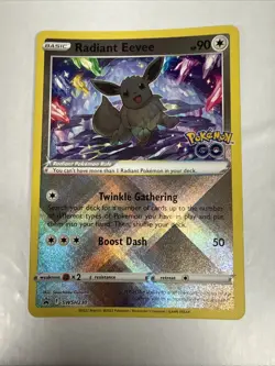 Radiant Eevee SWSH230 SWSH: Sword & Shield Promo Cards Holo - Image 1