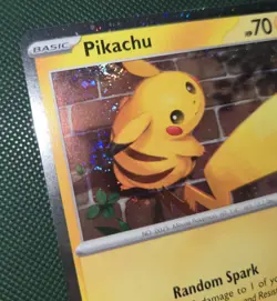 TRIPLE WHOLE SWIRL 🌀💫 NM Pikachu 051/162 30th Anniversary Stamped Pokemon Card - Image 3