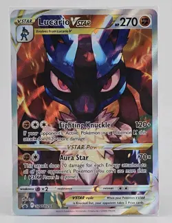 Lucario VSTAR #SWSH291 Sealed Sword & Shield Promo Card Pokemon - Image 1