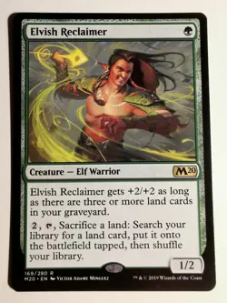 Elvish Reclaimer: Mtg Card NM - Image 1