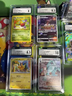Pokemon TCG Lot of 10 Graded Slabs Cards - Image 4