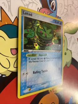 Lotad 55/100 Reverse Holo Ex Crystal Guardians Pokemon Card LP/NM - Image 2