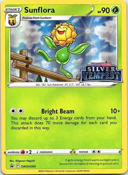 Sunflora - (Prerelease) Promo SWSH: Sword & Shield Promo Cards SWSH269 NM - Image 1