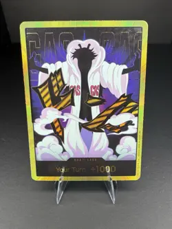 Bandai One Piece Card Game DON!! Holo Card Lot Hawk-Eye Mihawk & 4 Others - Image 4