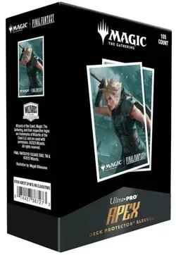Final Fantasy Cloud Apex sleeves ULTRA PRO MTG deck protectors card sleeves - Image 1