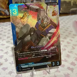 Gundam Card Game GD01-001 LR Gundam - Image 2