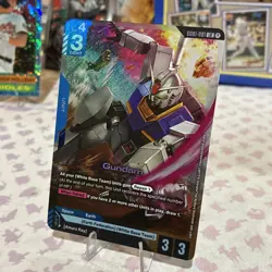 Gundam Card Game GD01-001 LR Gundam - Image 3