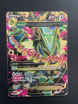 Pokemon TCG Roaring Sky M Rayquaza EX Full Art Ultra Rare Card 105/108 - Image 1