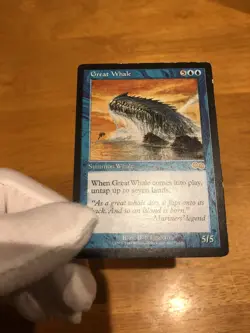MTG Great Whale Urza's Saga HP Magic the Gathering FLAT SHIPPING FEES - Image 3