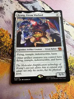 1x Krang, Utrom Warlord NM Eng MTG - MTG TMNT - Image 1