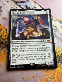 1x Krang, Utrom Warlord NM Eng MTG - MTG TMNT - Image 2