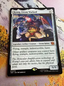 1x Krang, Utrom Warlord NM Eng MTG - MTG TMNT - Image 4