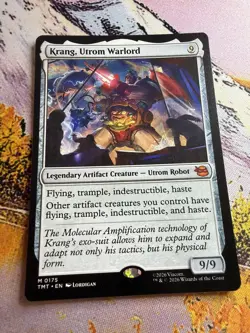 1x Krang, Utrom Warlord NM Eng MTG - MTG TMNT - Image 5