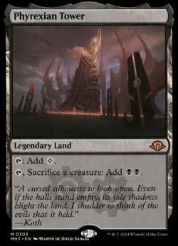 Phyrexian Tower M Modern Horizons 3 303 NM - Image 1