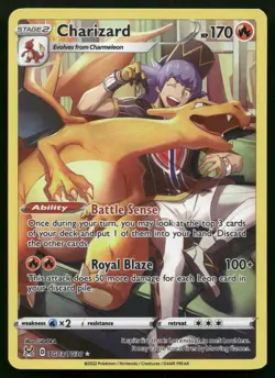 Charizard TG03/TG30 Lost Origin Trainer Gallery LOR Holo Pokemon NM - Image 1