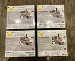 Lot Of 4 Pokemon 25th Anniversary Celebrations Elite Trainer Box (ETB) Sealed - Image 2