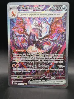 Pokemon Charizard ex SV: Paldean Fates 234/091 Tera SIR - Image 1