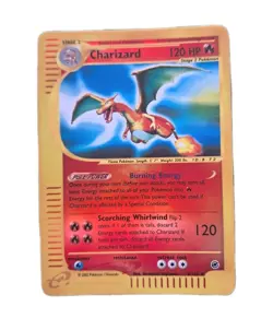2002 Pokemon TCG Charizard Expedition 6/165 Reverse Holo Very Excellent - Image 1