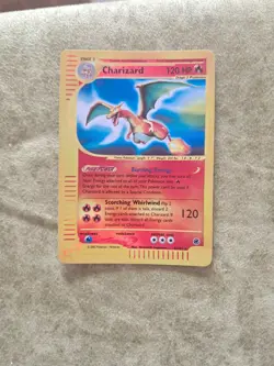 2002 Pokemon TCG Charizard Expedition 6/165 Reverse Holo Very Excellent - Image 3