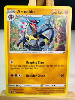 Armaldo 096/195 [Mint] [SWSH: Silver Tempest] (2022) Rare - Pokemon Card - Image 1