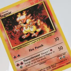 Pokemon TCG - Magmar 36/102 Base Set Uncommon WOTC 1999 - EXC/NM - Image 1