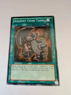 Yu-Gi-Oh TCG Ancient Gear Tank SD10-EN018 Common - Image 1