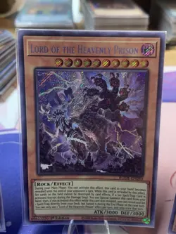 Yu-Gi-Oh! Lord of the Heavenly Prison BODE-EN030 Secret Rare 1st Edition - Image 2