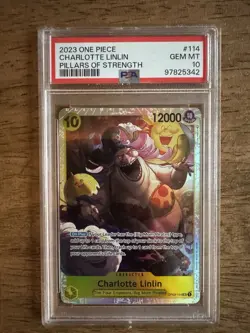 Charlotte LinLin 2023 One Piece #OP03-114 SR 🔥💎PSA10💎🔥 - Image 1