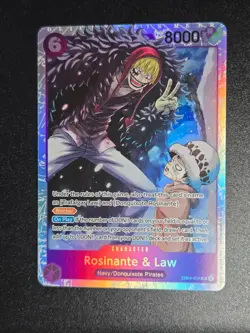 One Piece - EB04-038 Rosinante & Law - Super Rare - Image 1