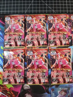 One Piece EB-03 Heroines [Lot of 10x ] Sealed Booster Packs + Promo Koala 006 - Image 2