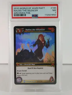 Naliss the Silencer - Archives - 140/208 - Foil - PSA 7 - Image 1