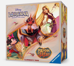 Disney TCG Lorcana Reign of Jafar Illumineer's Trove Case Sealed CASE OF 4 BOXES - Image 1