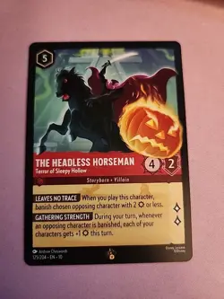 Disney Lorcana The Headless Horseman - Terror Of Sleepy Hollow N/M (Legendary) - Image 1