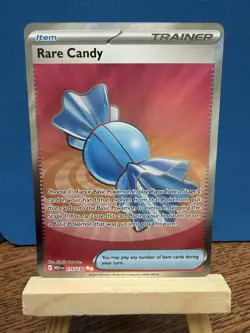 Pokemon TCG Mega Evolution Trainer Holo Card 175/132 Rare Candy - Image 1