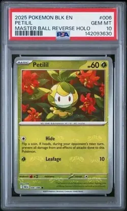 Petilil 091/086 and PETILIL 006/086 MASTER BALL - Both PSA 10 (2 CARDS) - Image 3