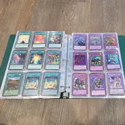 Yugioh TCG 50+ PAGE Binder Card Collection Lot Old School Vintage and Modern B - Image 1