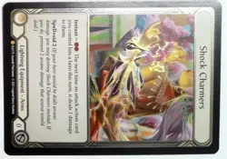 Near Mint Shock Charmers 1st Edition Cold Foil- Flesh and Blood TCG - ELE173 - Image 3