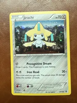 Jirachi Holo Promo XY195 Magearna Mythical Collection NM Pokemon Card - Image 1