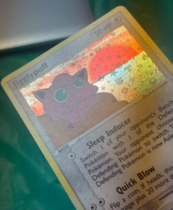JIGGLYPUFF 65/112 FireRed & LeafGreen Holo NM Rare Pokemon Card - Image 3