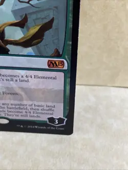 Nissa, Worldwaker - Magic 2015 #187. Mtg Tcg Card LP - Image 5