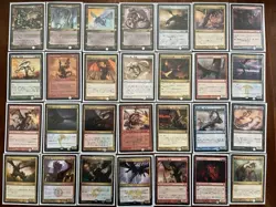 Magic the Gathering Nicol Bolas Cards 28 Playset Used Collectible - Image 3