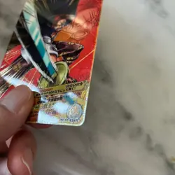 One Piece AR Carddass Shanks 4 Card Set Used Authentic - Image 3